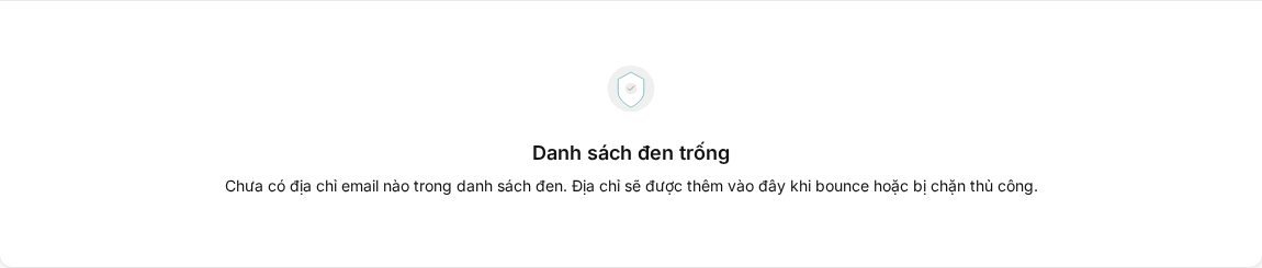 Thêm máy chủ gửi — list